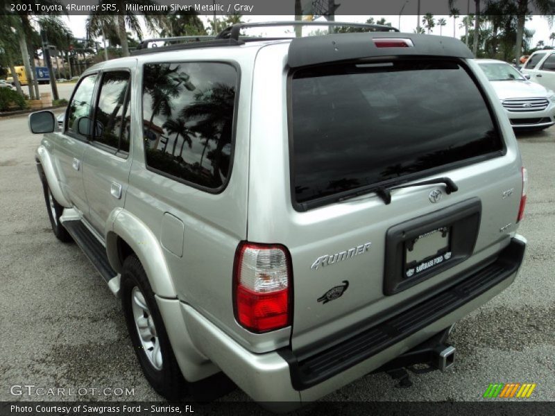 Millennium Silver Metallic / Gray 2001 Toyota 4Runner SR5