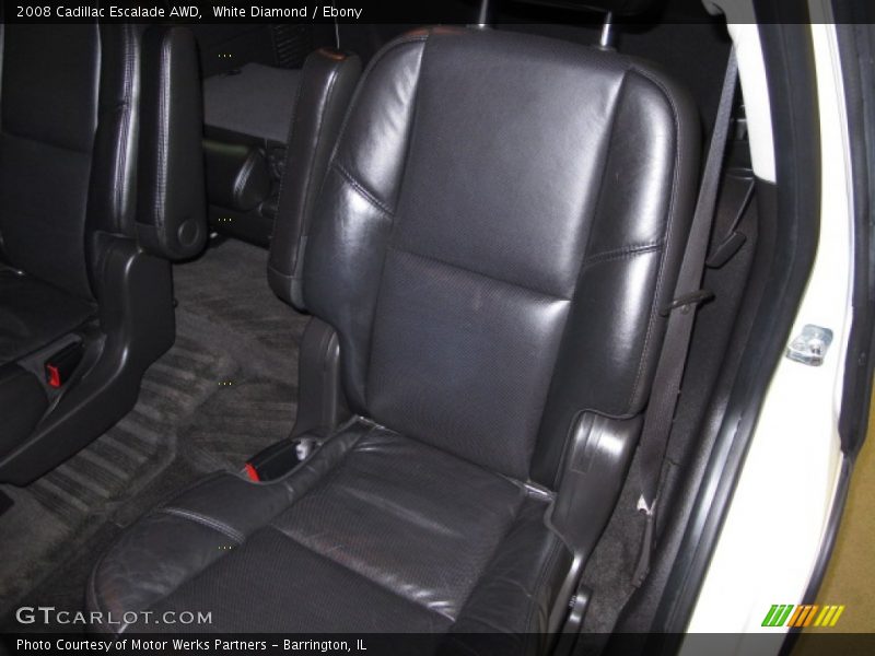 White Diamond / Ebony 2008 Cadillac Escalade AWD