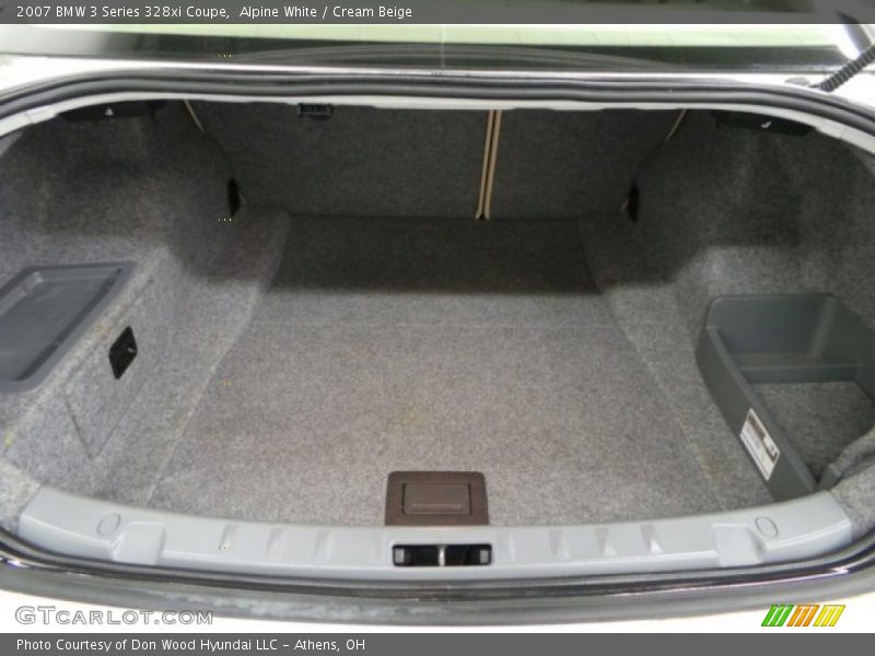 Alpine White / Cream Beige 2007 BMW 3 Series 328xi Coupe