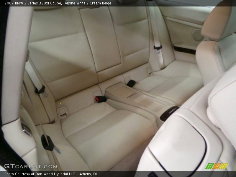 Alpine White / Cream Beige 2007 BMW 3 Series 328xi Coupe