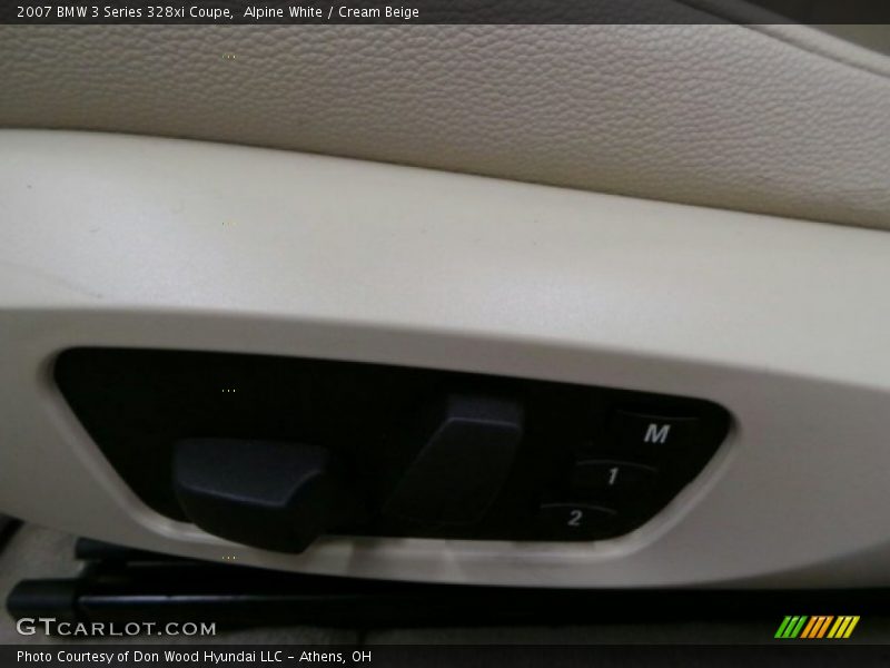 Alpine White / Cream Beige 2007 BMW 3 Series 328xi Coupe