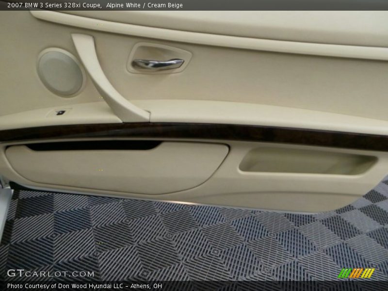 Alpine White / Cream Beige 2007 BMW 3 Series 328xi Coupe