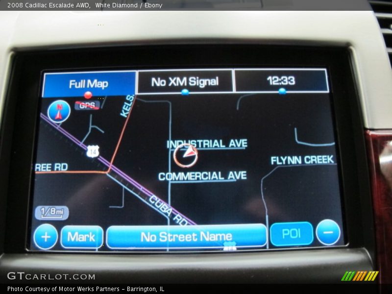 White Diamond / Ebony 2008 Cadillac Escalade AWD