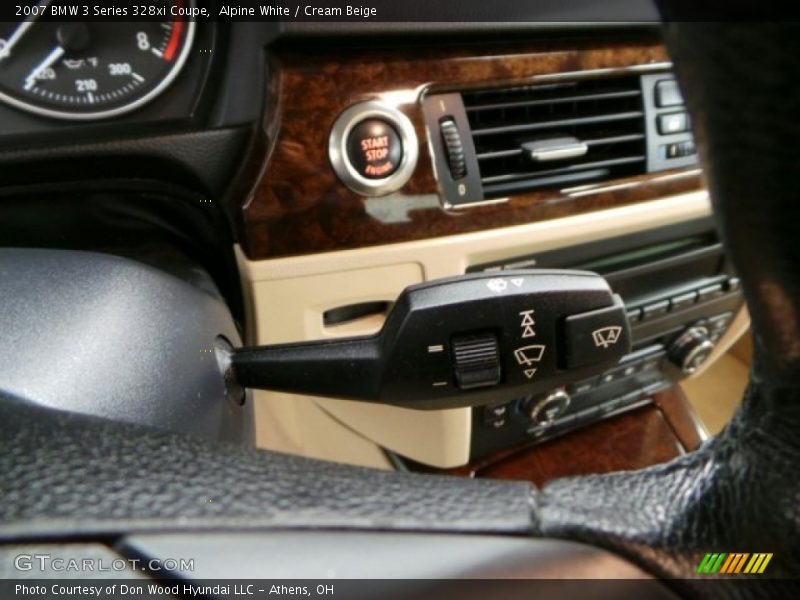 Alpine White / Cream Beige 2007 BMW 3 Series 328xi Coupe