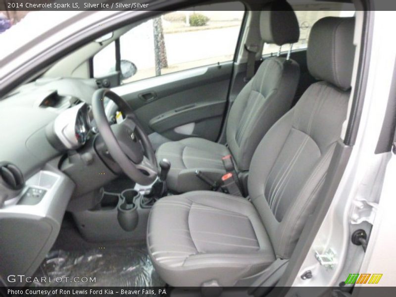 Front Seat of 2014 Spark LS