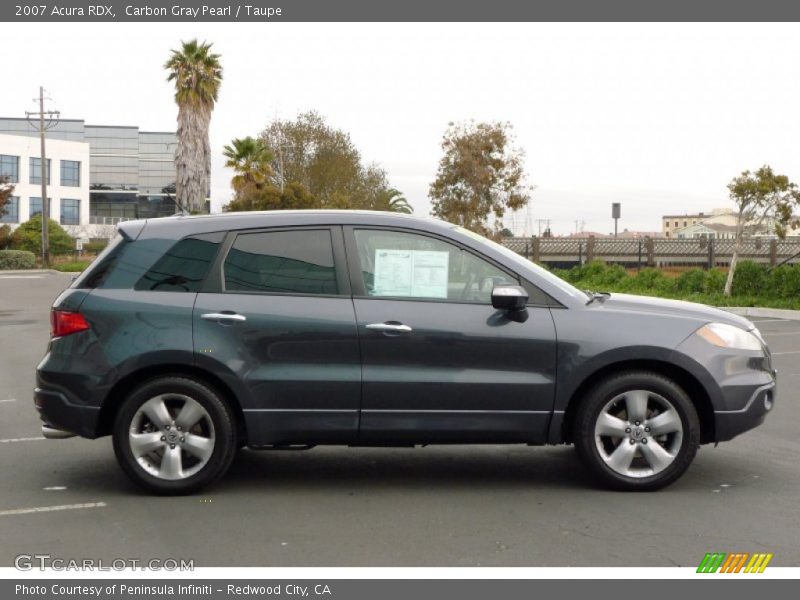 Carbon Gray Pearl / Taupe 2007 Acura RDX