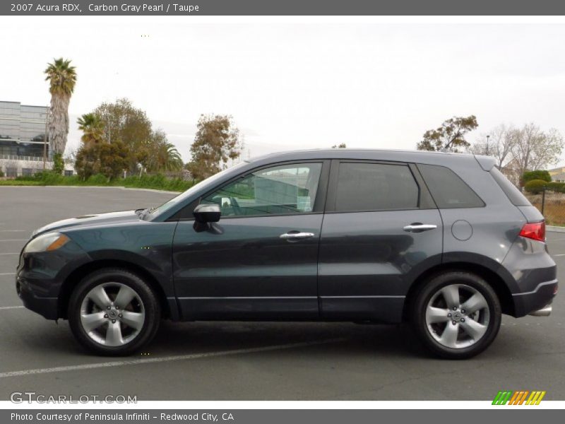 Carbon Gray Pearl / Taupe 2007 Acura RDX