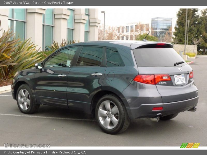 Carbon Gray Pearl / Taupe 2007 Acura RDX