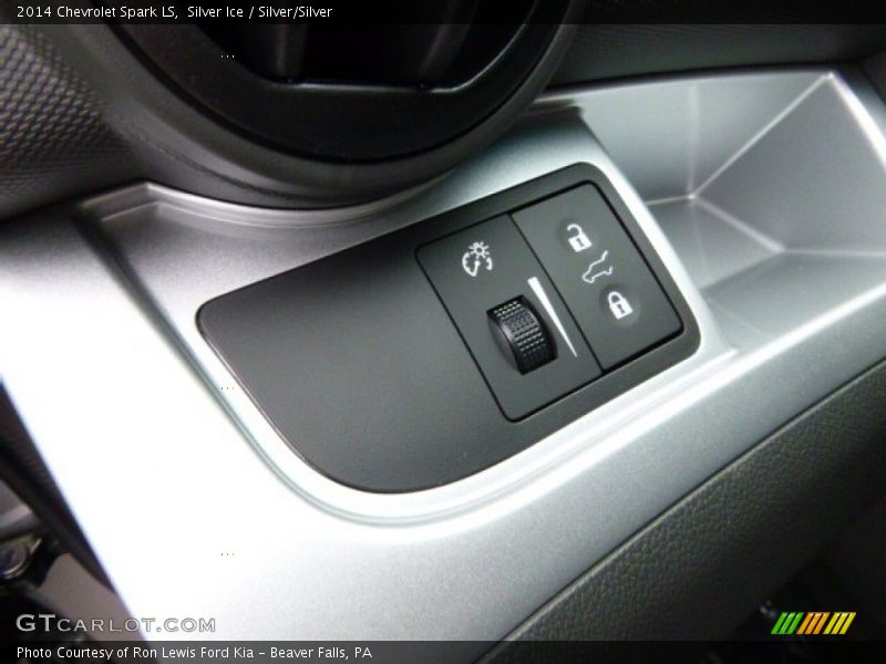 Silver Ice / Silver/Silver 2014 Chevrolet Spark LS