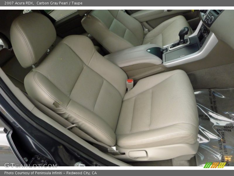 Carbon Gray Pearl / Taupe 2007 Acura RDX