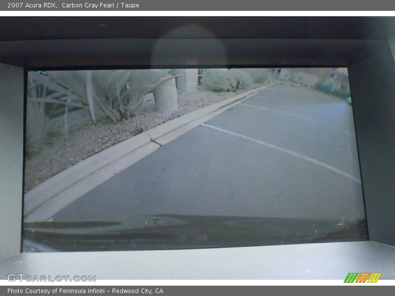 Carbon Gray Pearl / Taupe 2007 Acura RDX