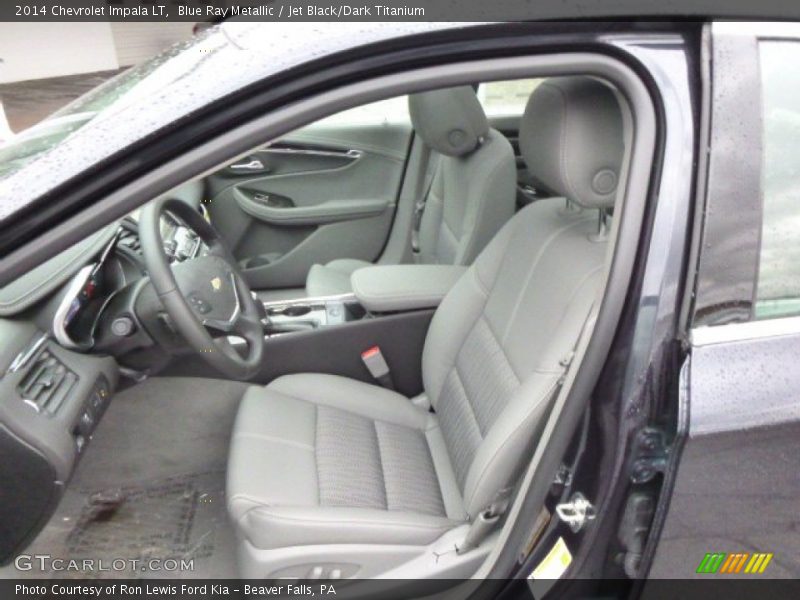 Blue Ray Metallic / Jet Black/Dark Titanium 2014 Chevrolet Impala LT