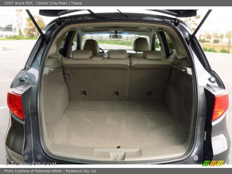 Carbon Gray Pearl / Taupe 2007 Acura RDX