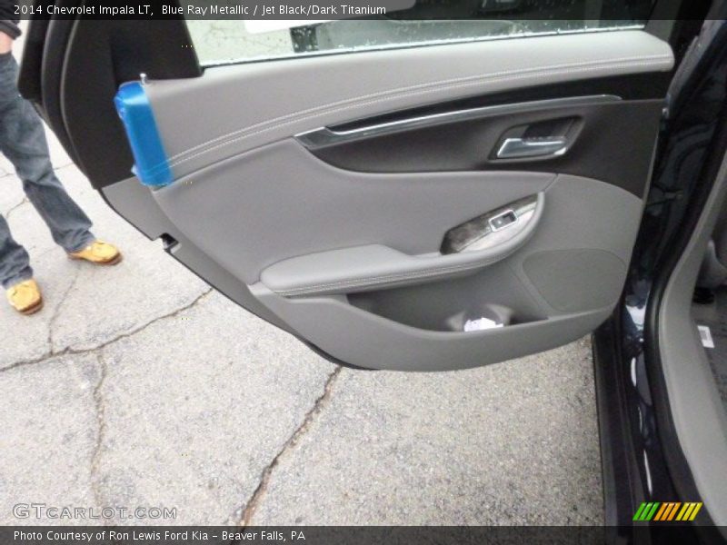 Blue Ray Metallic / Jet Black/Dark Titanium 2014 Chevrolet Impala LT