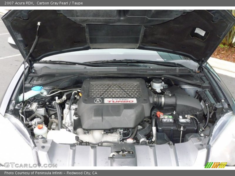 Carbon Gray Pearl / Taupe 2007 Acura RDX