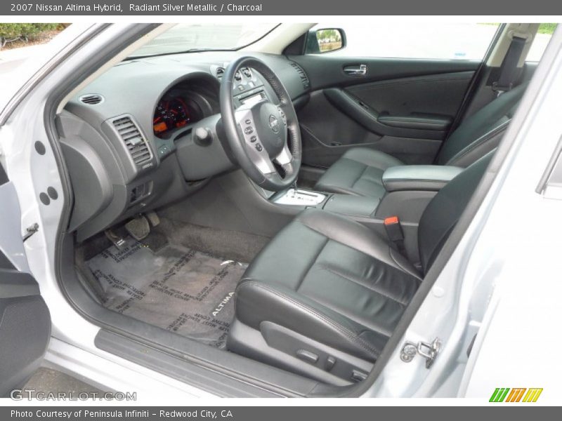 Radiant Silver Metallic / Charcoal 2007 Nissan Altima Hybrid