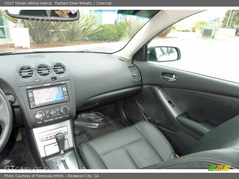 Radiant Silver Metallic / Charcoal 2007 Nissan Altima Hybrid