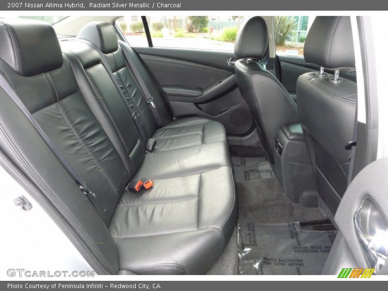 Radiant Silver Metallic / Charcoal 2007 Nissan Altima Hybrid