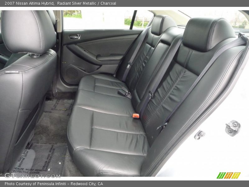 Radiant Silver Metallic / Charcoal 2007 Nissan Altima Hybrid