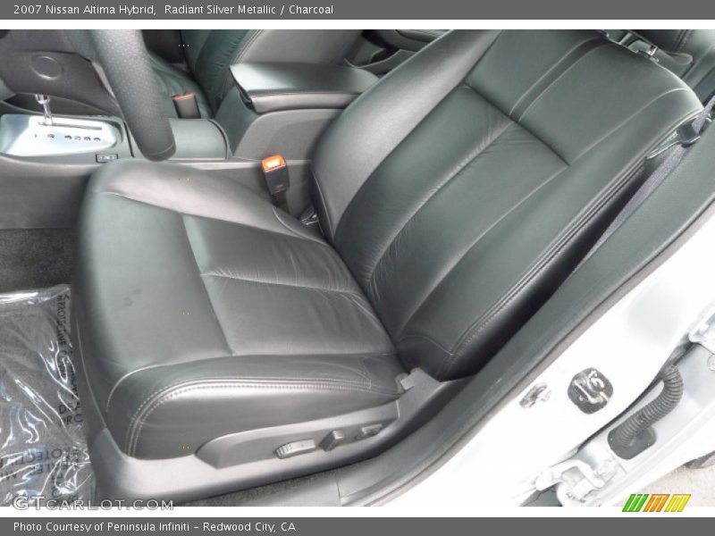 Radiant Silver Metallic / Charcoal 2007 Nissan Altima Hybrid