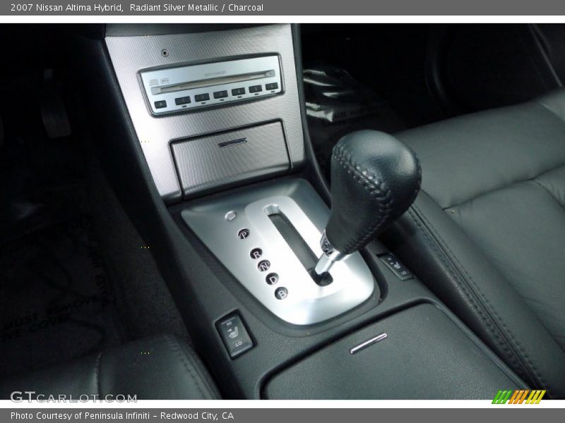 Radiant Silver Metallic / Charcoal 2007 Nissan Altima Hybrid