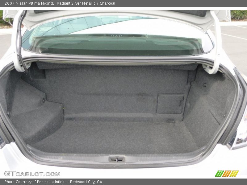 Radiant Silver Metallic / Charcoal 2007 Nissan Altima Hybrid