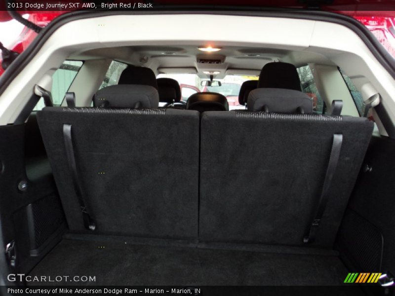 Bright Red / Black 2013 Dodge Journey SXT AWD