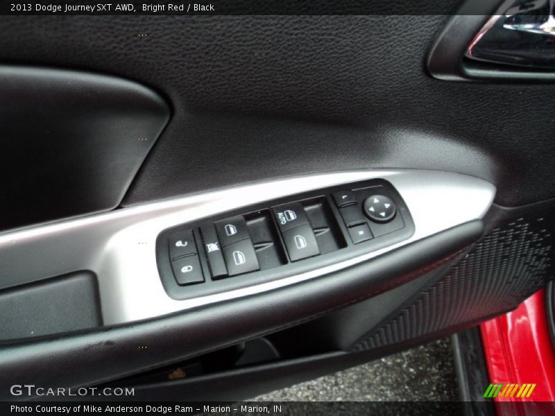 Bright Red / Black 2013 Dodge Journey SXT AWD