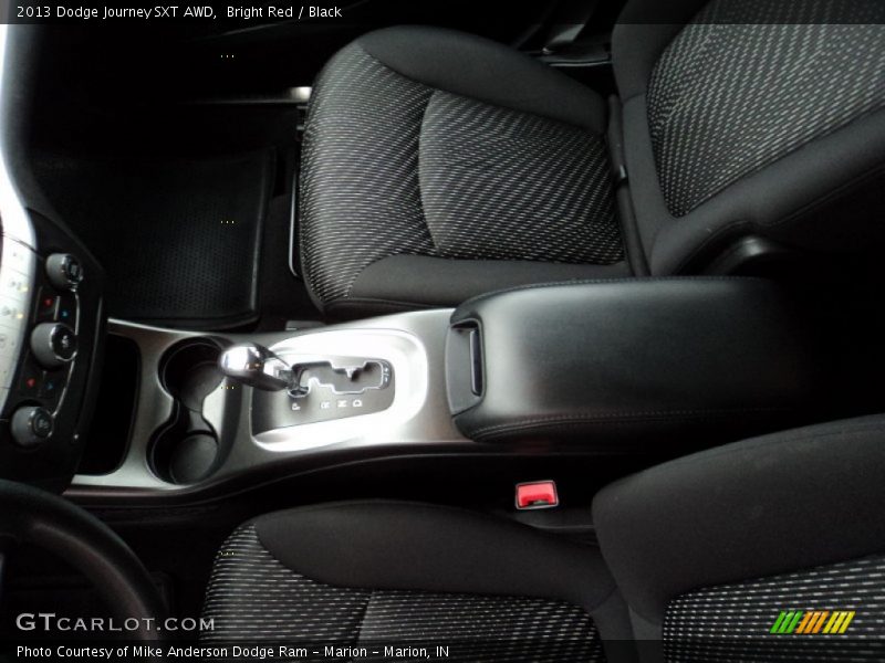 Bright Red / Black 2013 Dodge Journey SXT AWD