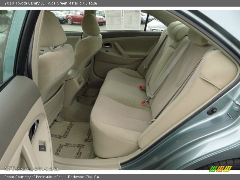 Aloe Green Metallic / Bisque 2010 Toyota Camry LE