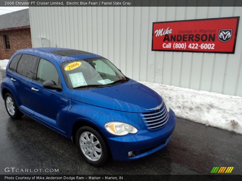 Electric Blue Pearl / Pastel Slate Gray 2006 Chrysler PT Cruiser Limited