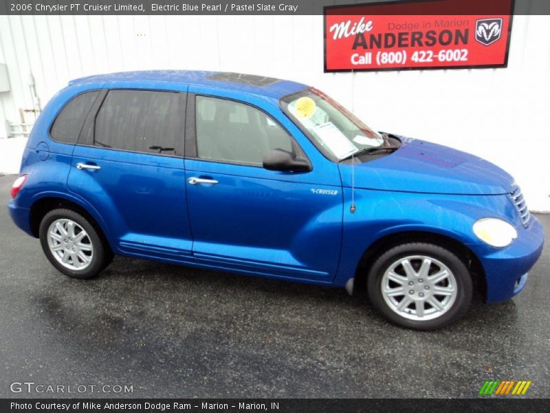 Electric Blue Pearl / Pastel Slate Gray 2006 Chrysler PT Cruiser Limited