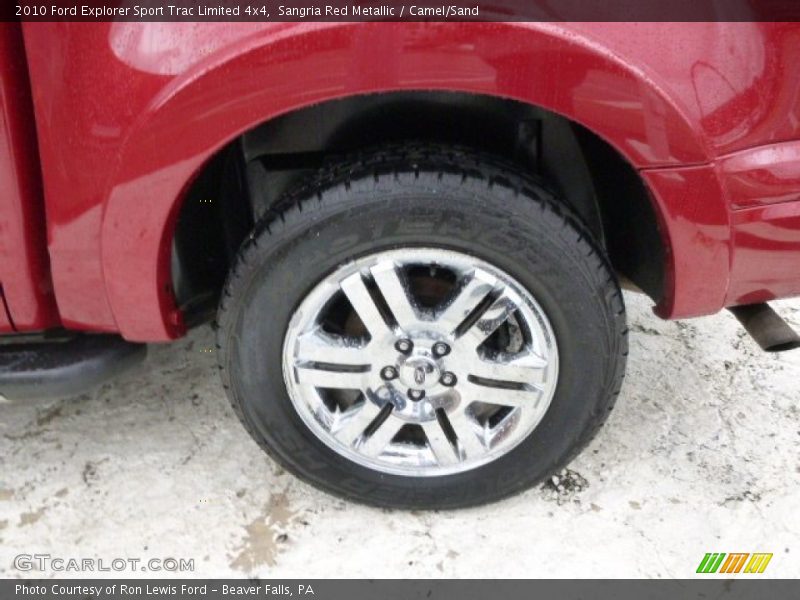  2010 Explorer Sport Trac Limited 4x4 Wheel