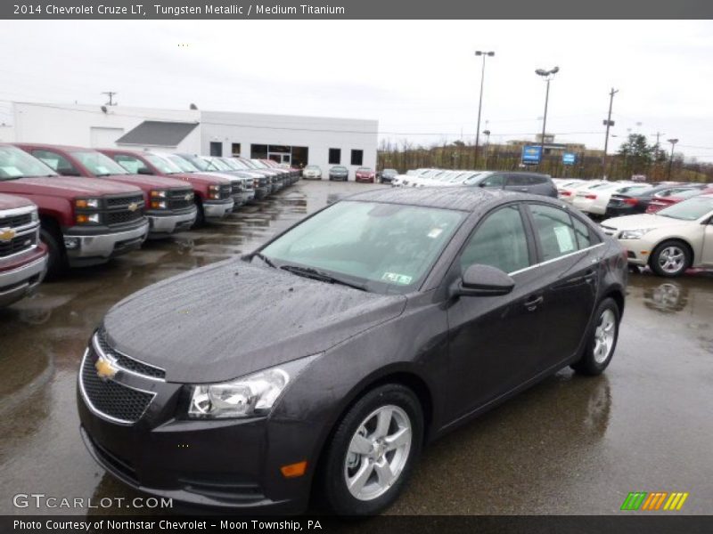 Tungsten Metallic / Medium Titanium 2014 Chevrolet Cruze LT