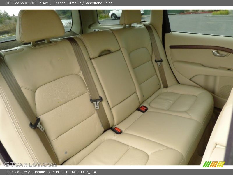 Rear Seat of 2011 XC70 3.2 AWD