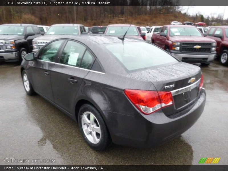 Tungsten Metallic / Medium Titanium 2014 Chevrolet Cruze LT