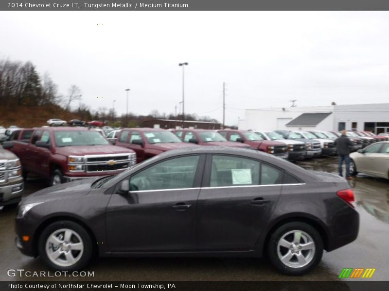 Tungsten Metallic / Medium Titanium 2014 Chevrolet Cruze LT