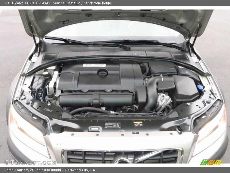  2011 XC70 3.2 AWD Engine - 3.2 Liter DOHC 24-Valve VVT Inline 6 Cylinder