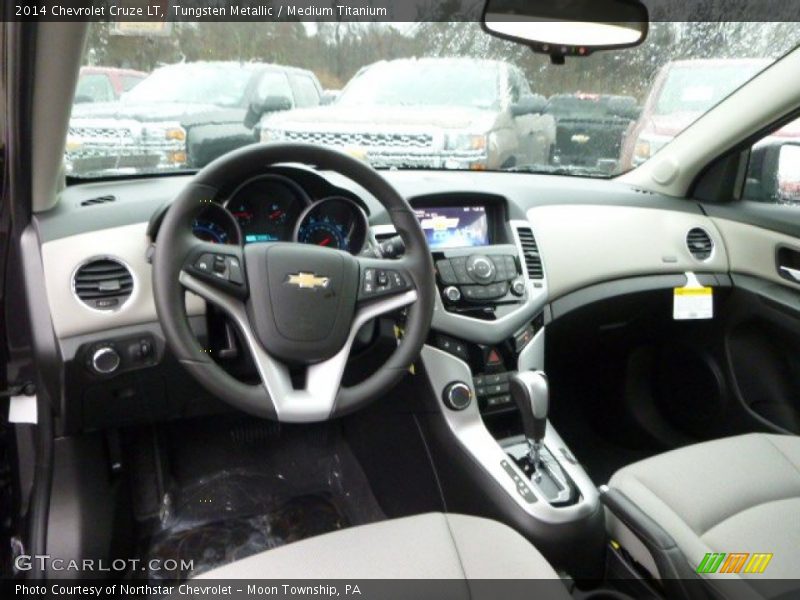 Tungsten Metallic / Medium Titanium 2014 Chevrolet Cruze LT