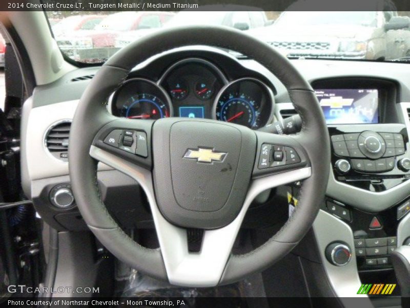 Tungsten Metallic / Medium Titanium 2014 Chevrolet Cruze LT