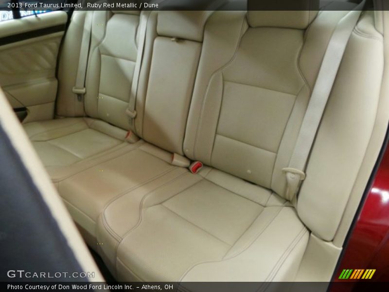 Ruby Red Metallic / Dune 2013 Ford Taurus Limited