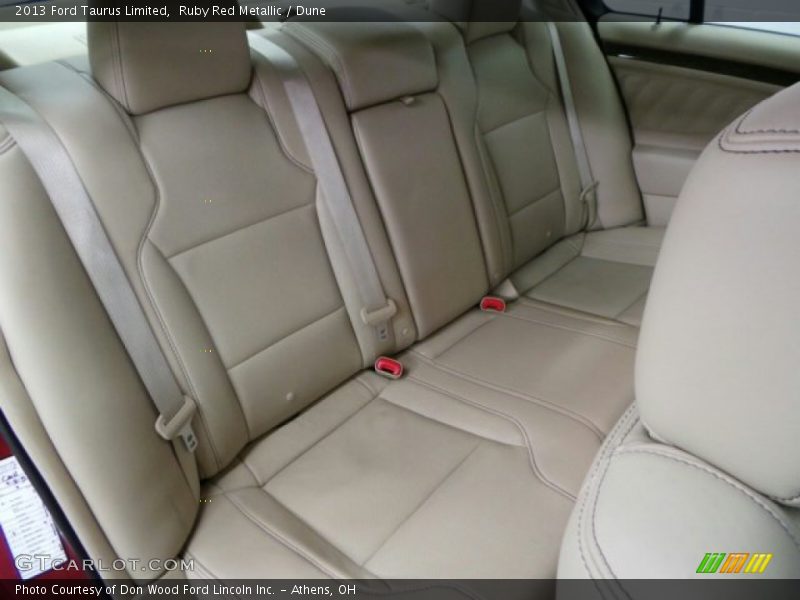 Ruby Red Metallic / Dune 2013 Ford Taurus Limited
