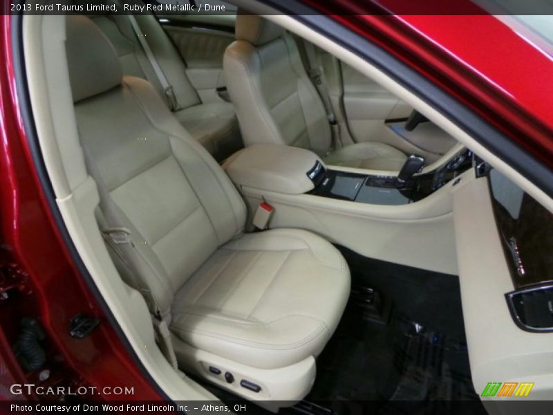 Ruby Red Metallic / Dune 2013 Ford Taurus Limited