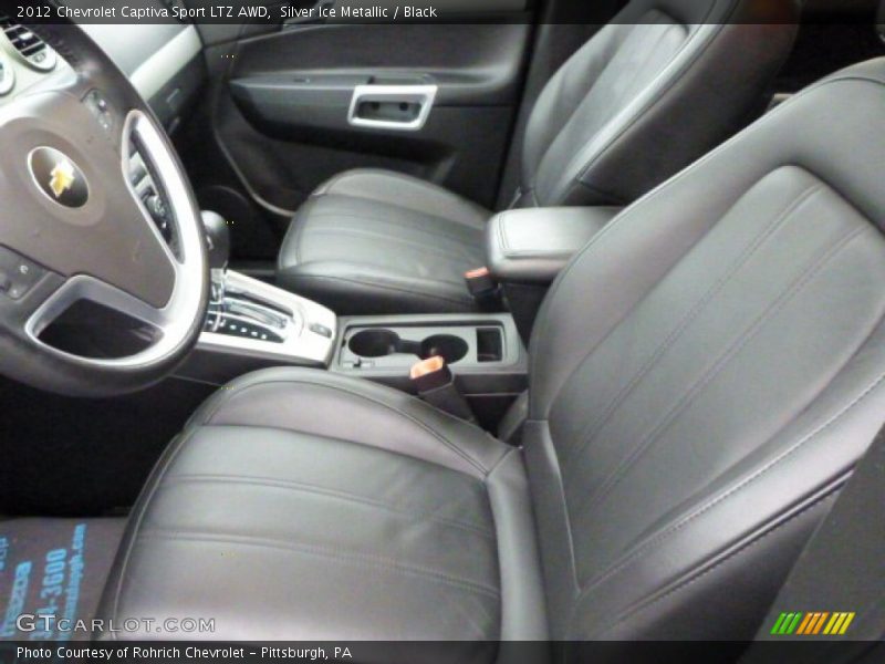 Silver Ice Metallic / Black 2012 Chevrolet Captiva Sport LTZ AWD