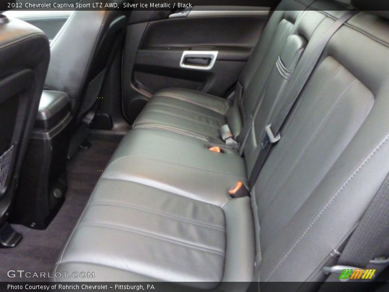 Silver Ice Metallic / Black 2012 Chevrolet Captiva Sport LTZ AWD