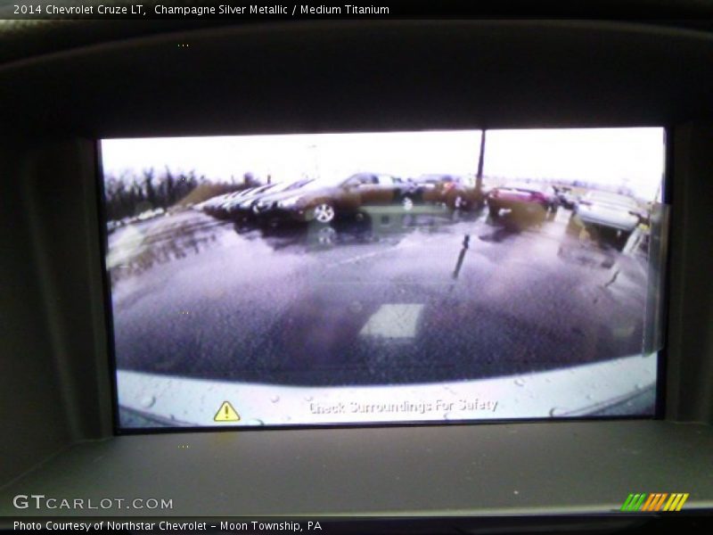 Champagne Silver Metallic / Medium Titanium 2014 Chevrolet Cruze LT