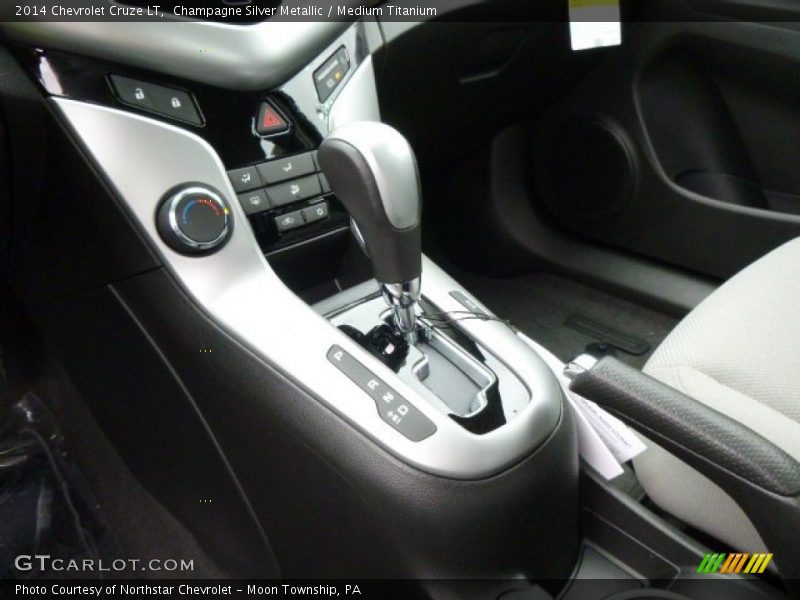 Champagne Silver Metallic / Medium Titanium 2014 Chevrolet Cruze LT