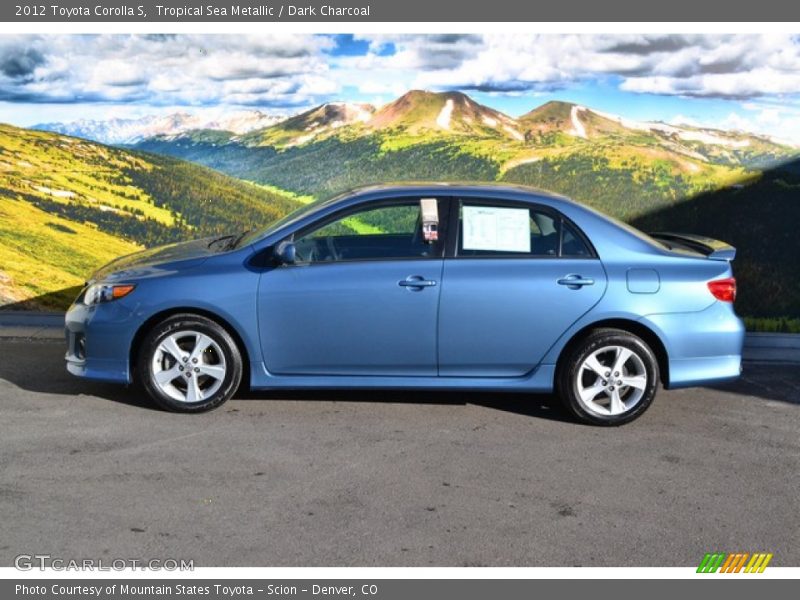  2012 Corolla S Tropical Sea Metallic