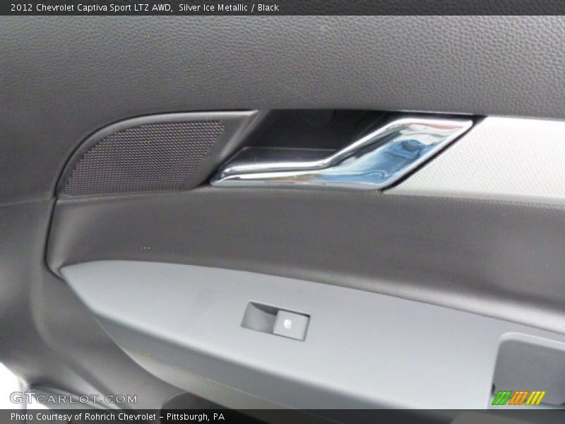 Silver Ice Metallic / Black 2012 Chevrolet Captiva Sport LTZ AWD