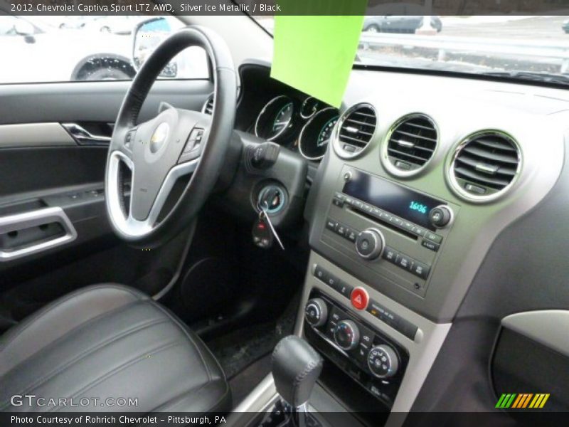 Silver Ice Metallic / Black 2012 Chevrolet Captiva Sport LTZ AWD